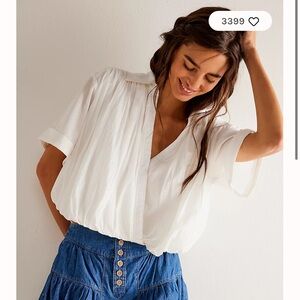 Free People Benny Shirt Size Medium